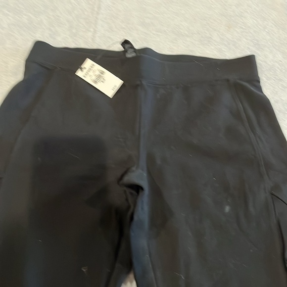 Womens NWT express Leggins with velvety mesh sides S - Picture 2 of 11